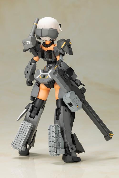 Frame Arms Girl Gourai-Kai (Black) with GM148 Type Anti-Tank Missile Model Kit Set Gallery Image 8
