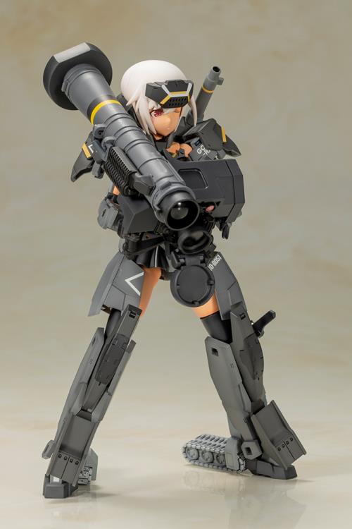 Frame Arms Girl Gourai-Kai (Black) with GM148 Type Anti-Tank Missile Model Kit Set Gallery Image 5
