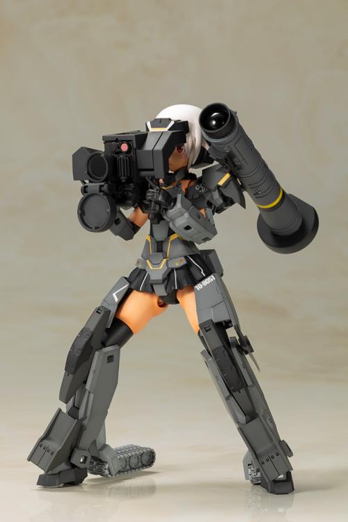 Frame Arms Girl Gourai-Kai (Black) with GM148 Type Anti-Tank Missile Model Kit Set Gallery Image 10