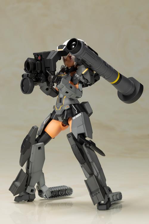 Frame Arms Girl Gourai-Kai (Black) with GM148 Type Anti-Tank Missile Model Kit Set Gallery Image 9