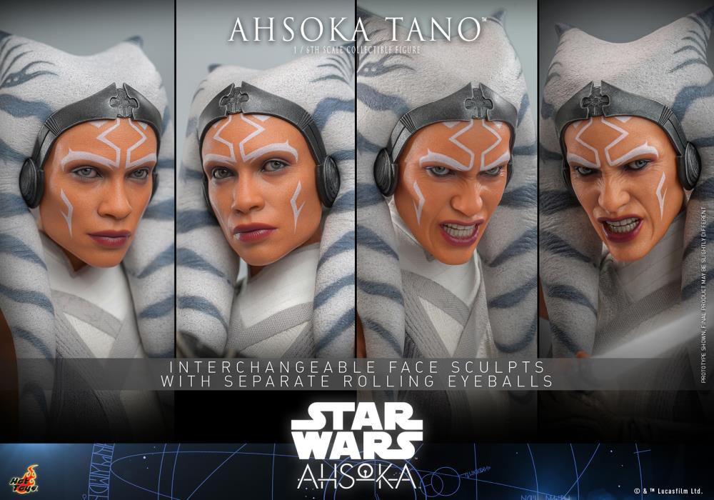 Star Wars: Ahsoka TMS118 Ahsoka Tano 1/6th Scale Collectible Figure Gallery Image 19