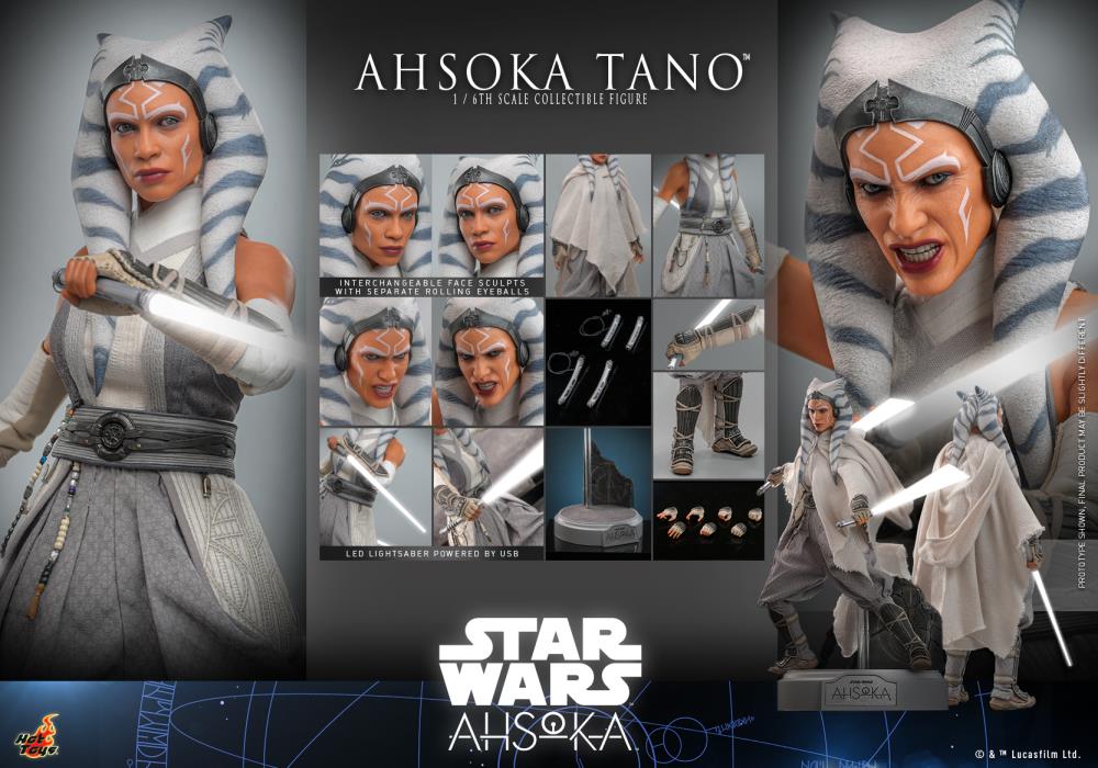 Star Wars: Ahsoka TMS118 Ahsoka Tano 1/6th Scale Collectible Figure Gallery Image 24