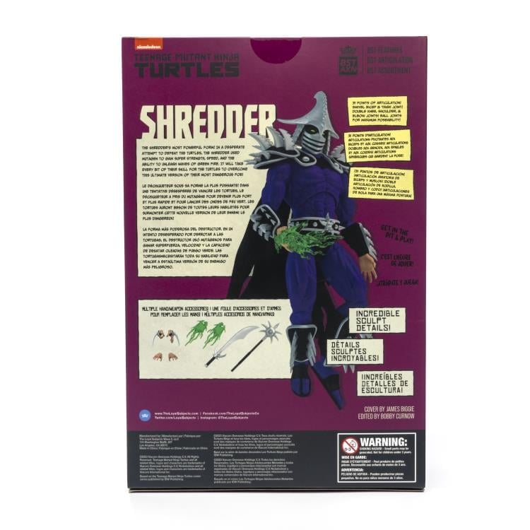 さっちー様　オーダー商品 Teenage Mutant Ninja Turtles BST AXN XL Super Shredder & Comic Set