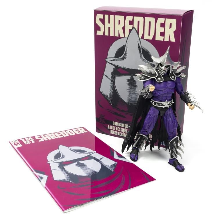 Teenage Mutant Ninja Turtles BST AXN XL Super Shredder & Comic Set Gallery Image 10