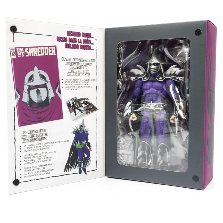 Teenage Mutant Ninja Turtles BST AXN XL Super Shredder & Comic Set Gallery Image 11
