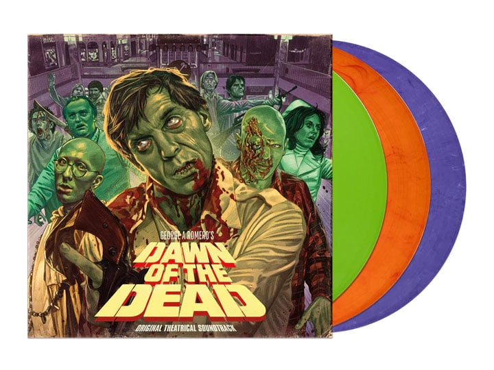 Dawn of the Dead Original Motion Picture Soundtrack Vinyl 3XLP