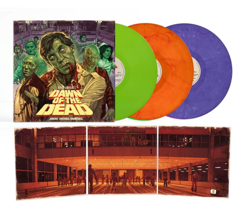 Dawn of the Dead Original Motion Picture Soundtrack Vinyl 3XLP