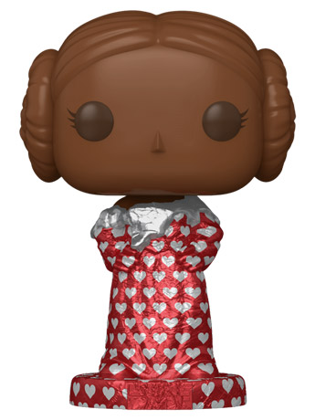 Pop! Star Wars: Valentines - Princess Leia (Chocolate) Gallery Image 2