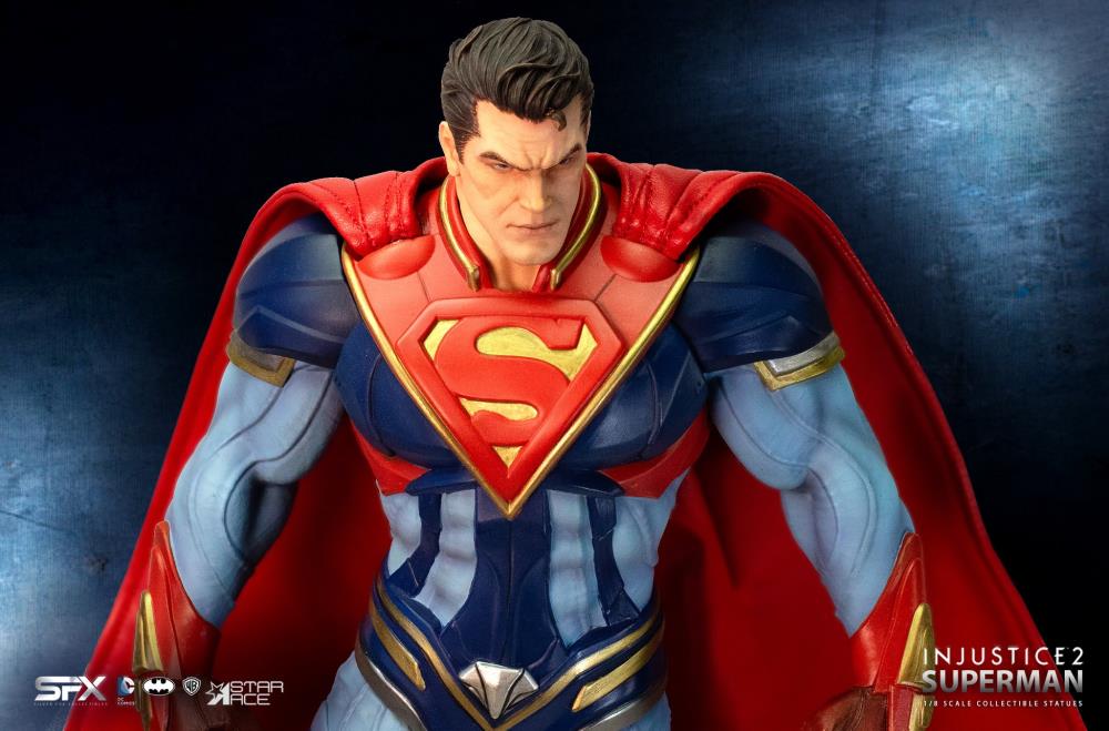 Injustice 2 Superman (Deluxe Ver.) 1/8 Scale Limited Edition Statue Gallery Image 6