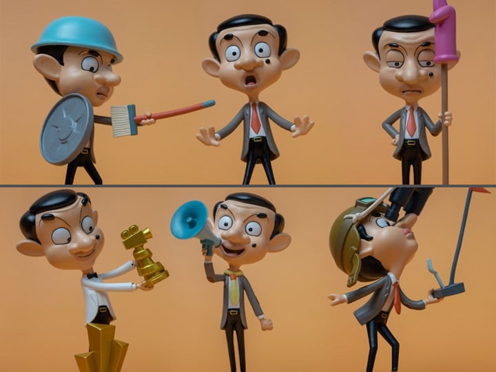 Mr. Bean: The Animated Series Q Version Set of 6 Figures Gallery Image 1