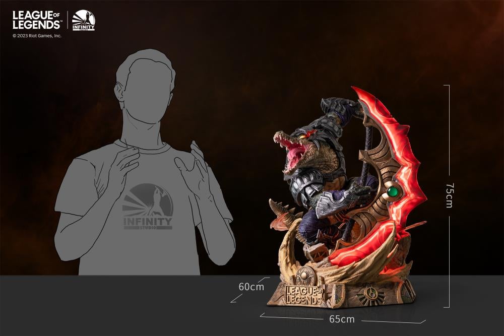 League of Legends Renekton: The Butcher of the Sands 1/4 Scale Limited Edition Statue Gallery Image 24