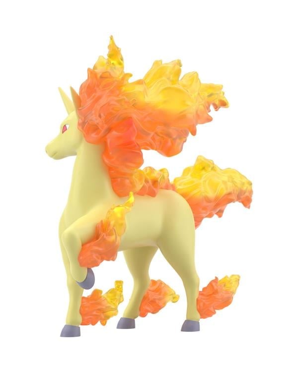 Pokemon Scale World Kanto Region Blaine, Rapidash, & Magmar Figure Set Gallery Image 8