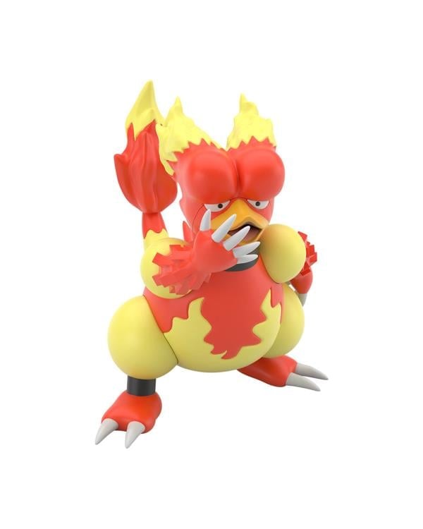 Pokemon Scale World Kanto Region Blaine, Rapidash, & Magmar Figure Set Gallery Image 11