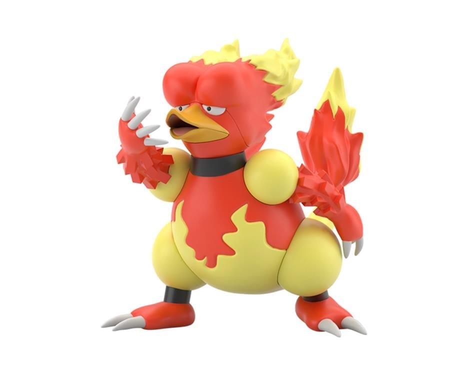 Pokemon Scale World Kanto Region Blaine, Rapidash, & Magmar Figure Set Gallery Image 10