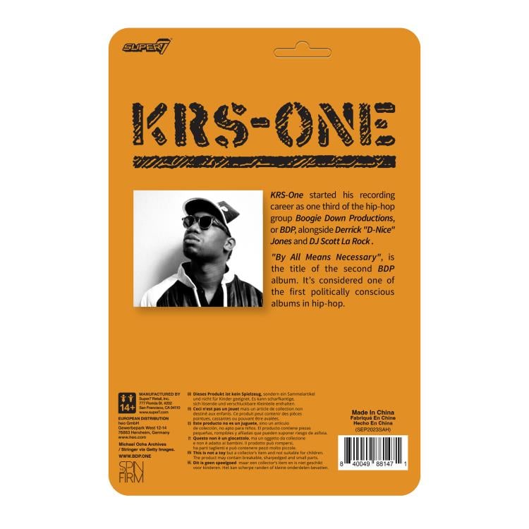 Boogie Down Productions ReAction KRS-One (By All Means Necessary) Figure Gallery Image 10