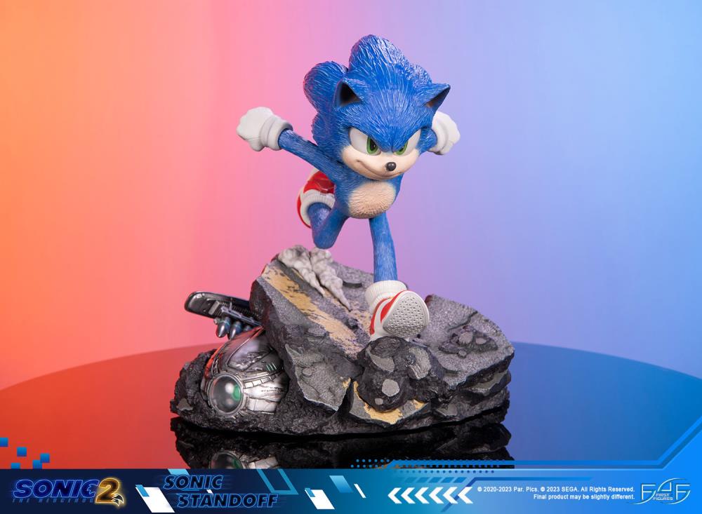 Sonic the Hedgehog 2 Sonic Standoff Limited Edition Statue Gallery Image 11