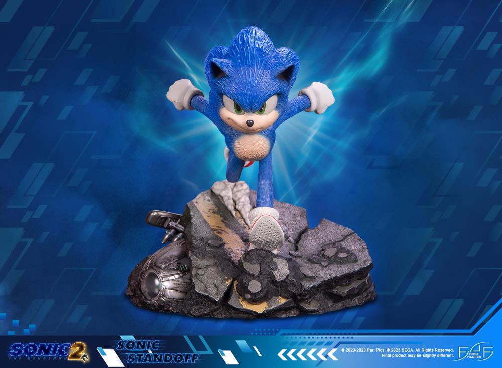 Sonic the Hedgehog 2 Sonic Standoff Limited Edition Statue Gallery Image 3