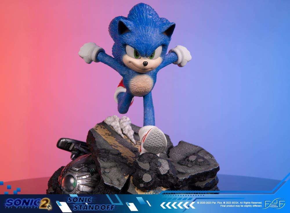 Sonic the Hedgehog 2 Sonic Standoff Limited Edition Statue Gallery Image 4
