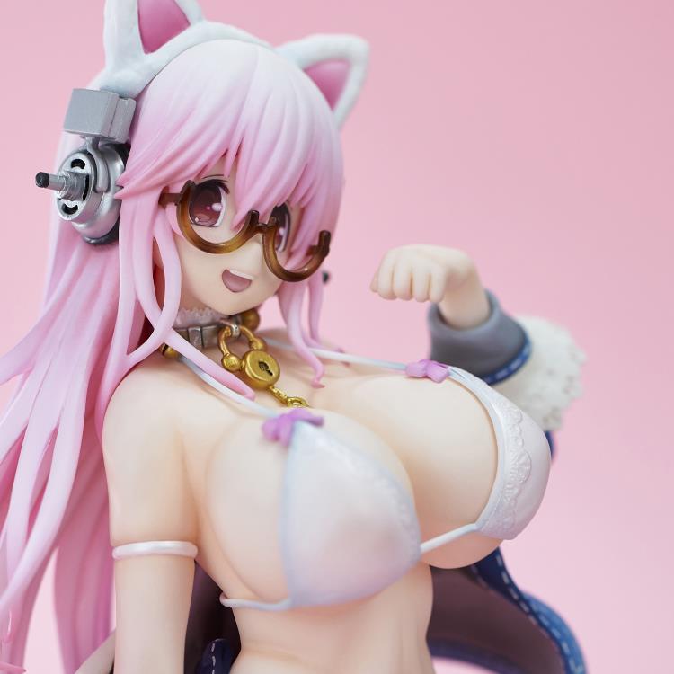 Nitroplus Super Sonico (White Cat Ver.) Figure (2nd Reissue) Gallery Image 6