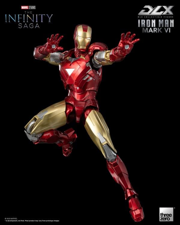 Marvel: The Infinity Saga DLX Iron Man Mark VI 1/12 Scale Action