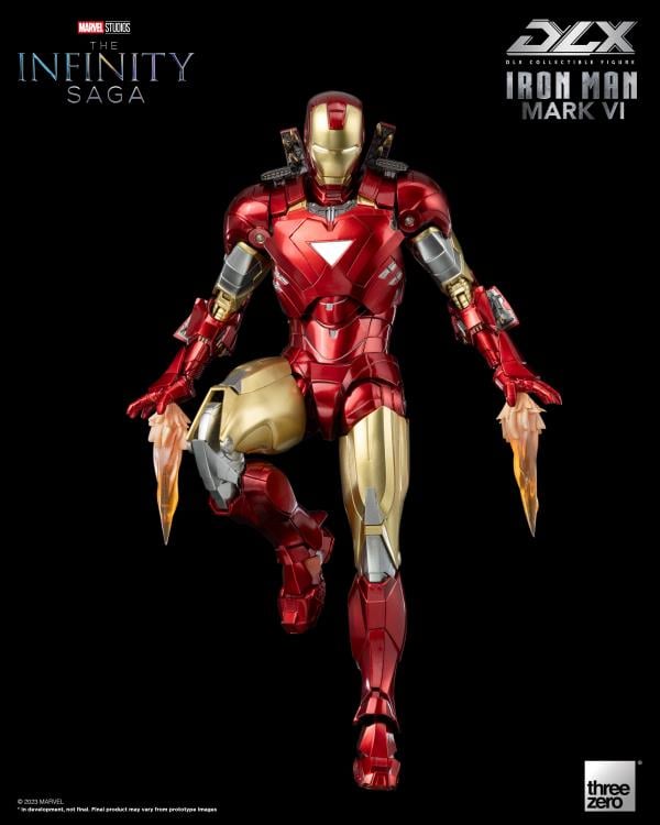 Marvel: The Infinity Saga DLX Iron Man Mark VI 1/12 Scale Action