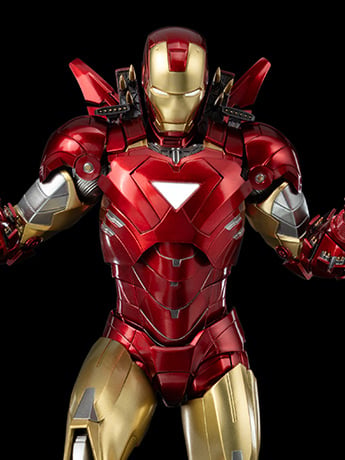 Marvel: The Infinity Saga DLX Iron Man Mark VI 1/12 Scale Action