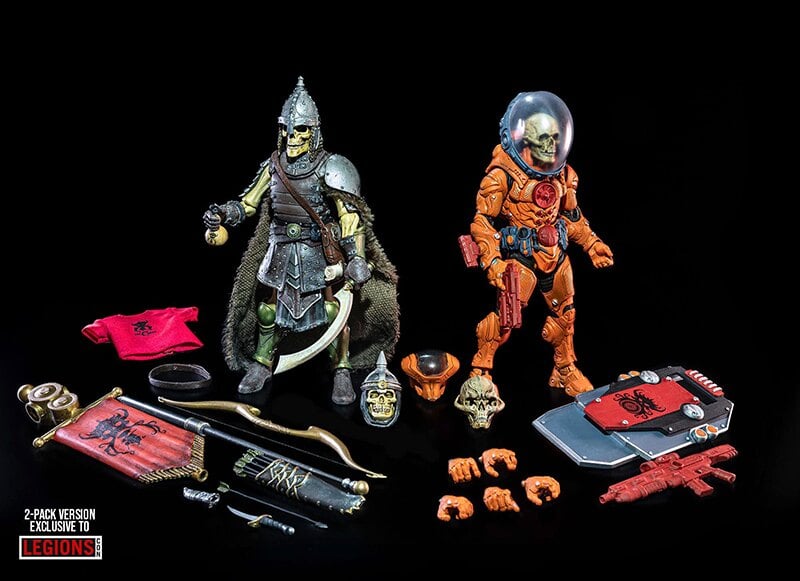 Mythic/Cosmic Legions Wal-Torr The Mad LegionsCon 2023 Exclusive Action Figure Two-Pack Gallery Image 3