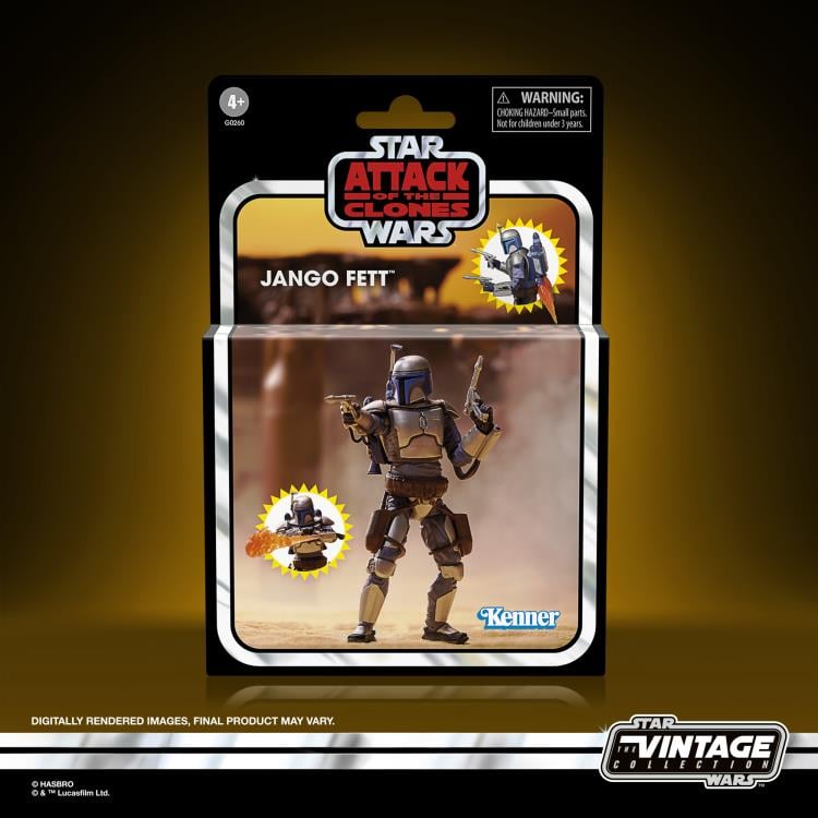 Star Wars: The Vintage Collection Jango Fett (Attack of the Clones) Gallery Image 10