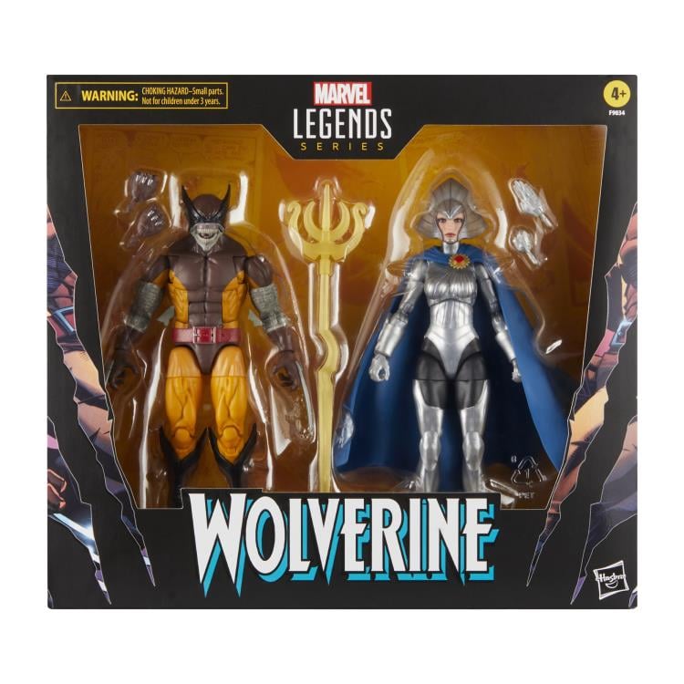 Wolverine 50th Anniversary Marvel Legends Wolverine and Lilandra Neramani Action Figure Two-Pack Gallery Image 14