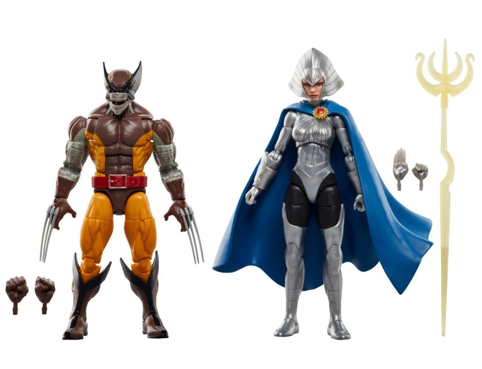 Wolverine 50th Anniversary Marvel Legends Wolverine and Lilandra Neramani Action Figure Two-Pack Gallery Image 13