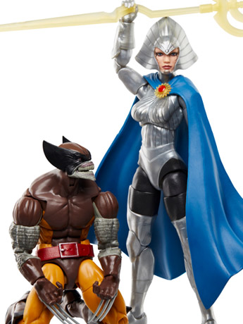 Wolverine 50th Anniversary Marvel Legends Wolverine and Lilandra Neramani Action Figure Two-Pack Gallery Image 2