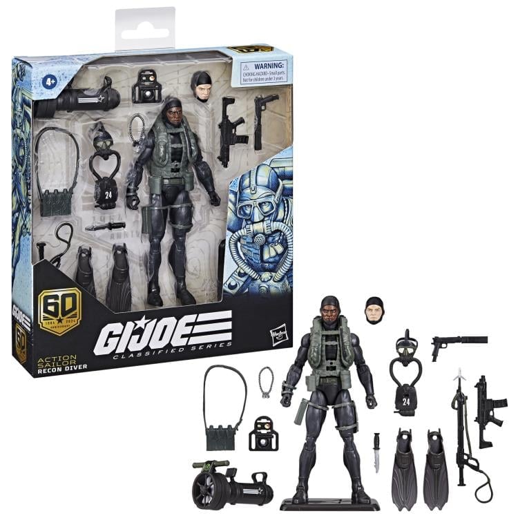 Action Man / Action Joe - Lot De Figurines Et Accessoires Special Team