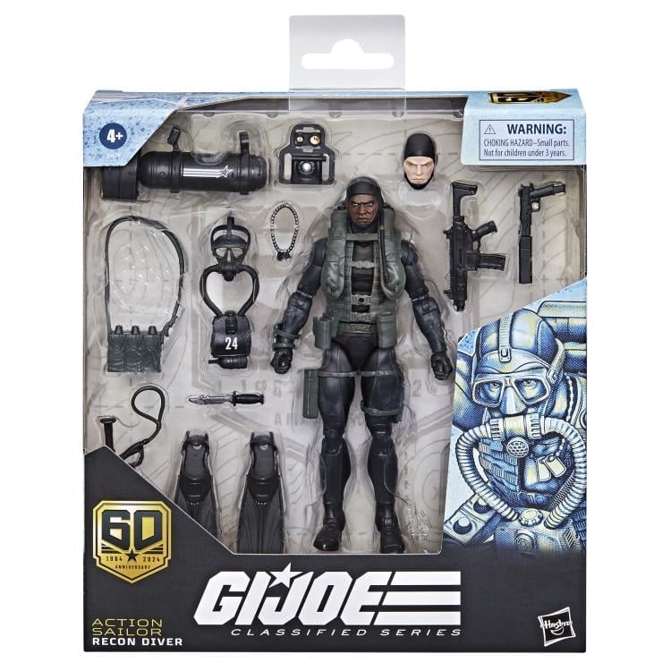 G.I. Joe 60th Anniversary Classified Series Action Sailor (Recon Diver) Gallery Image 16