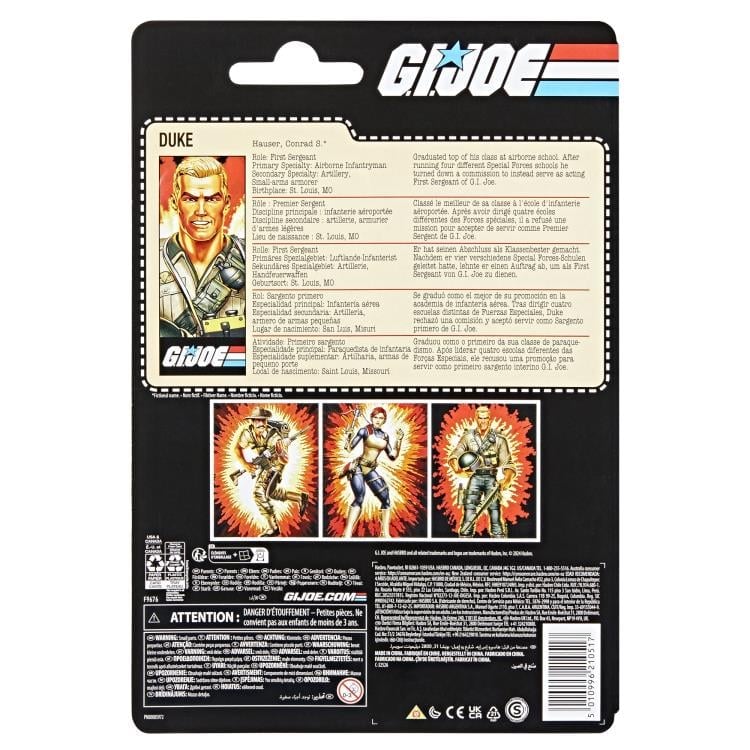 G.I. Joe Classified Series Retro Collection - Duke (Hasbro) - Figurine 15 Cm