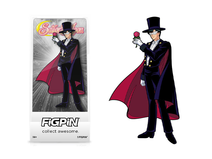 Sailor Moon FiGPiN #1302 Tuxedo Mask Gallery Image 1