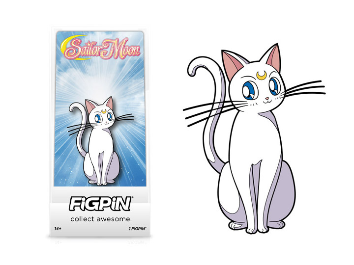 Sailor Moon FiGPiN #1305 Artemis Gallery Image 1