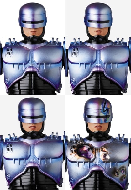 RoboCop 2 MAFEX No.226 RoboCop (Renewal Ver.) Action Figure Gallery Image 13