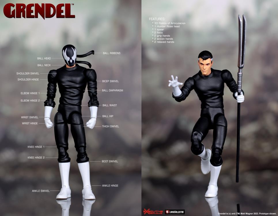 Grendel 1/12 Scale Action Figure Gallery Image 9