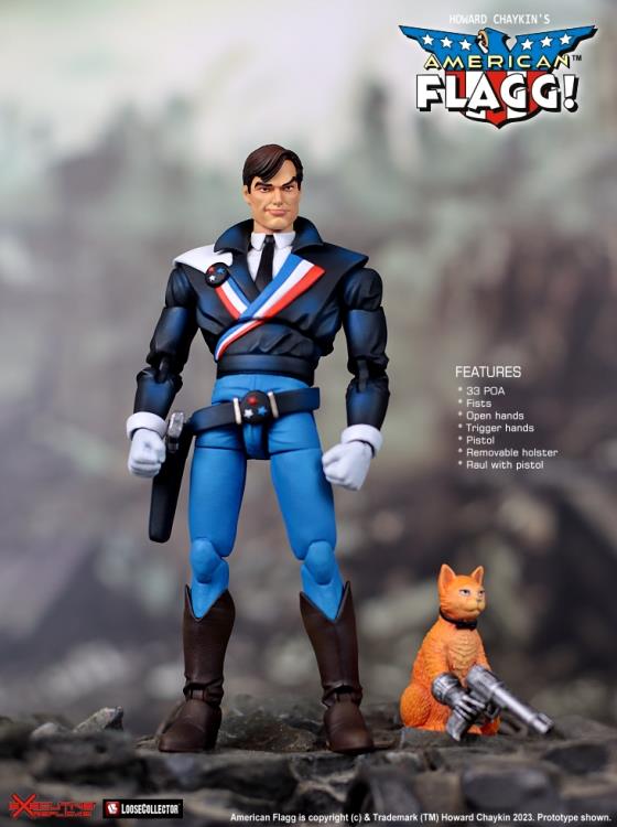 American Flagg 1/12 Scale Action Figure Gallery Image 7