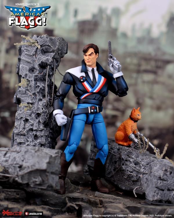 American Flagg 1/12 Scale Action Figure Gallery Image 4