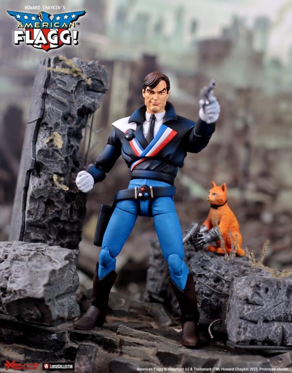 American Flagg 1/12 Scale Action Figure Gallery Image 3