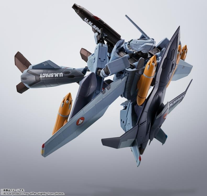 Macross Zero Hi-Metal R VF-0A Phoenix (Shin Kudo Use) + QF-2200D-B Ghost Gallery Image 6