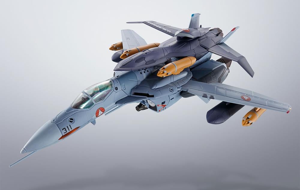 Macross Zero Hi-Metal R VF-0A Phoenix (Shin Kudo Use) + QF-2200D-B Ghost Gallery Image 9