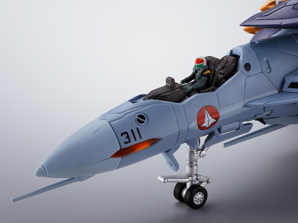 Macross Zero Hi-Metal R VF-0A Phoenix (Shin Kudo Use) + QF-2200D-B Ghost Gallery Image 15