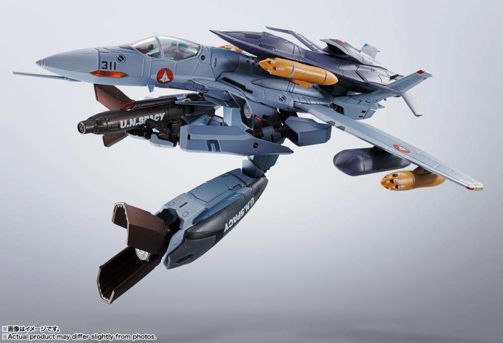 Macross Zero Hi-Metal R VF-0A Phoenix (Shin Kudo Use) + QF-2200D-B Ghost Gallery Image 7
