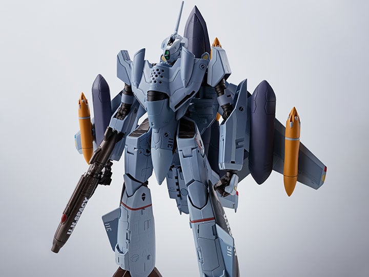 Macross Zero Hi-Metal R VF-0A Phoenix (Shin Kudo Use) + QF-2200D-B Ghost Gallery Image 1