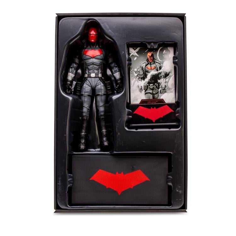 未開封品 DCマルチバース レッドフード NEW52 BLACK &WHITE Red Hood (New 52) Black & White Accent Edition Gold Label