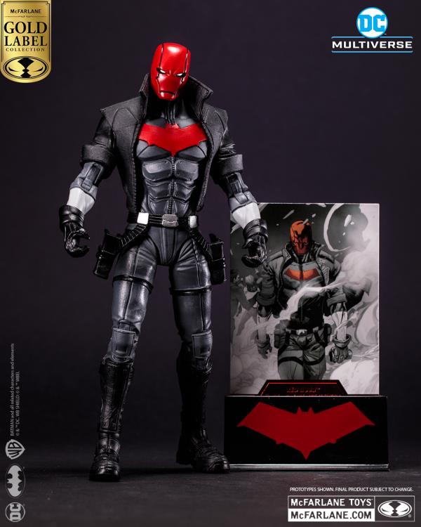 未開封品 DCマルチバース レッドフード NEW52 BLACK &WHITE DC Multiverse New 52 7 Inch Action Figure Black & White Exclusive