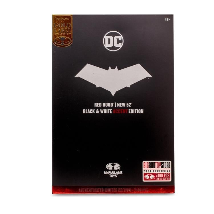 The New 52 DC Multiverse Red Hood BBTS Exclusive Limited Black & White Accent Edition Figure Gallery Image 19