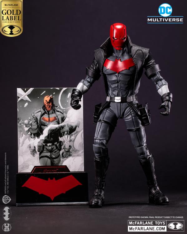 The New 52 DC Multiverse Red Hood BBTS Exclusive Limited Black